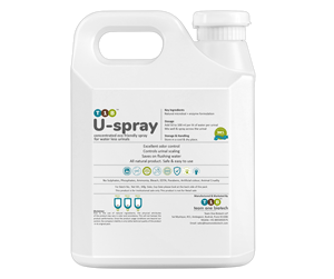 Limpiador de Urinarios con Enzimas Biológicas T1B U-Spray para Hostales e Instituciones - Product Image 1