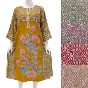 Vestido Informal de Verano para Mujer, Transpirable, Suave, para Estar en Casa, con Manga Corta y Pantalones Cortos - Product Image 1