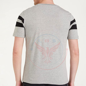 Camisetas de Manga Corta de Color Sólido de Alta Calidad, Transpirables, Ecológicas, de Secado Rápido, Poliéster/Algodón, Corte Regular - Product Image 2