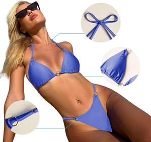Conjuntos de bikinis para playa de calidad excepcional, personalizables en color, logotipo, diseño y empaque. - Product Image 5