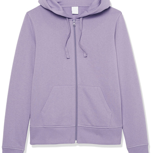 Sudadera con capucha de algodón para mujer, con cremallera completa frontal, forro polar cálido, informal, de invierno, con logo, personalizable, venta al por mayor, ¡la más vendida! - Product Image 4