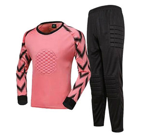 Tenue de Gardien de But, Combinaison de Sport pour Gardien, Manches Longues, Protections en Mousse, Haut et Pantalon, Uniforme d'Entraînement de Football, Vêtements de Sport - Product Image 4