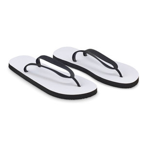 Infradito da spiaggia personalizzato sublimazione promozionale per pantofole personalizzato stile Do Mel - Product Image 1