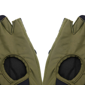 Guantes Profesionales de Gimnasio para Levantamiento de Pesas, Medios Dedos, Transpirables, con Soporte de Agarre, para Fisicoculturismo y Entrenamiento, OEM, Marca Privada - Product Image 5