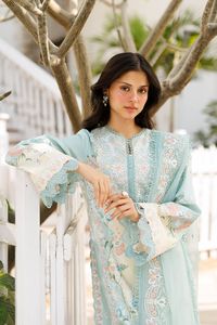 Ensemble de vêtements indiens et pakistanais en coton brodé de qualité supérieure, collection été, robe en coton 3 pièces pour femmes, style 2026 - Product Image 5