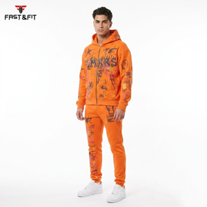 Chándal Deportivo para Hombre con Estampado 2025, de Alta Calidad, en Tendencia, con Mangas Largas, Logotipo Personalizado y Pedrería - Product Image 6
