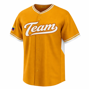 Camiseta de Béisbol Deportiva Personalizada |   Tela Transpirable con Impresión Digital por Sublimación |   Acabado Cosido |   Proveedor OEM - Product Image 3