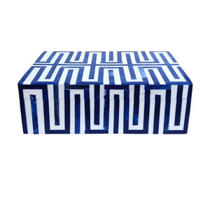 Caja de Joyería Decorativa Hecha a Mano con Diseño Marroquí de Flor de Amor con Incrustaciones de Hueso Ecológica, Decoración para Mesa del Hogar, Año Nuevo - Product Image 1