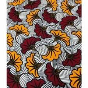 Tissu en coton imprimé avec logo africain en cire, finition premium, en gros - Product Image 4