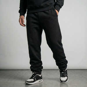 320GSM Heavyweight Thermal Fleece Men’s Tracksuit – Hoodie & <b>Sweatpants</b> <b>Set</b> with Custom Front Graphic Printed Logo - Product Image 6