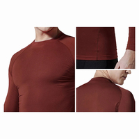 Maillot de sport anti-UV respirant à séchage rapide pour homme en Spandex/Polyester, idéal pour la gym, le fitness et la plage, personnalisable OEM, toutes tailles