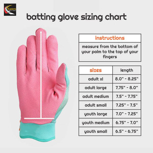 Gants de sport en cuir véritable de qualité supérieure pour jeunes/adultes, en peau de chèvre/mouton, pour softball/baseball, avec poignées, pour usage en salle de sport - Vente flash - Product Image 4