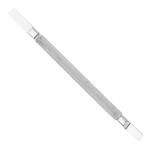 Pousse-cuticules professionnel en acier inoxydable double face, finition poli miroir, pour le retrait du vernis gel et les soins des cuticules - Product Image 4