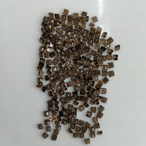 Cuarzo Ahumado Natural de 2.75MM, Corte Cuadrado Escalonado, Gema Suelta de la Mejor Calidad para Joyería y Fabricación de Collares - Product Image 1