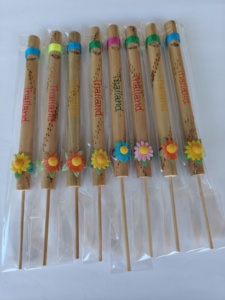 Silbatos Clásicos Cortos de Madera, Juguetes Ecológicos Hechos a Mano con Madera Natural, Recuerdos/Regalos - Product Image 5