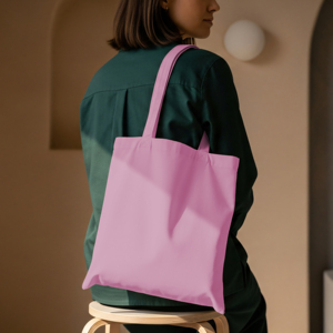 Bolsas de Compras de Alta Calidad 100% Algodón con Logotipo y Color Personalizados a un Precio Accesible para el Mercado. - Product Image 1