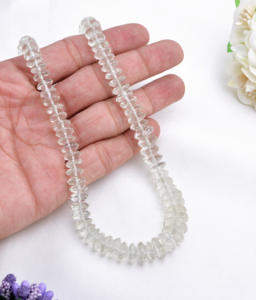 Collar de piedras preciosas de amatista verde natural facetada de 8 a 12 mm, 1 hebra para la elaboración de joyería fina. - Product Image 6