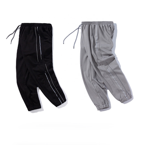 Pantalon de jogging en polyester et coton, survêtement de sport OEM, personnalisé, slim, réfléchissant, imprimé, 3m, vente en gros, - Product Image 1
