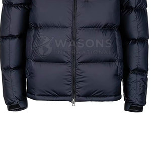 Blouson matelassé streetwear grande taille pour hommes, nouveau style, vente chaude, vente en gros, logo personnalisé, blouson matelassé pour hommes - Product Image 5
