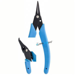 Alicates de Punta Cincelada de Acero Inoxidable de Alta Calidad, Agarre Seguro, Ligeros, para Manualidades Finas y Joyería, Opción Personalizada - Product Image 5