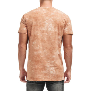 Combed Ring Spun Printed T <b>Shirt</b> Bio Polished Enzyme Soft Men Blank Wholesale - Product Image 5