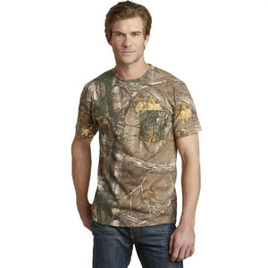 Camisetas de algodón para hombre con estampado de camuflaje Real Tree para caza, jungla y camping, camisetas de punto con diseño de bosque, ropa para hombre, camisetas de caza - Product Image 4