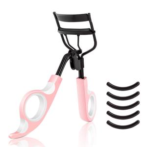 Recourbe-cils ergonomique pour toutes les formes de yeux avec des coussinets en silicone doux, outil de beauté durable en acier inoxydable pour une tenue longue durée - Product Image 3