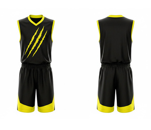 Full Sublimation Basketball Uniform Custom Logo Sportswear Manufacturer for Dry Breathable Polyester For <b>Men</b> Women - Product Image 6