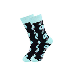Chaussettes de compression écologiques NAPA INDUSTRIES, blanches et grises, en spandex/coton, anti-humidité, pour la course à pied, le sport, adultes, été - Product Image 2