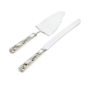 Premium Stainless Steel <b>Cake</b> <b>Server</b> Set Wedding <b>Cake</b> Knife and Pie <b>Server</b> for Elegant Celebrations - Product Image 6
