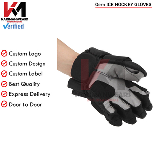Gants de hockey sur glace personnalisés, gants de hockey à poignet réglable pour l'entraînement et les matchs, équipement de protection OEM - Product Image 6