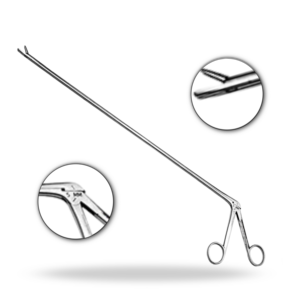 Pinza de agarre dentada de 400 mm para cirugía de columna vertebral, instrumento quirúrgico para agarre de tejidos - Product Image 1