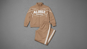 ALIROZ INDUSTRY Survêtement de sport décontracté respirant coupe-vent à imprimé uni séchage rapide pour l'entraînement, la course et le jogging - Product Image 6