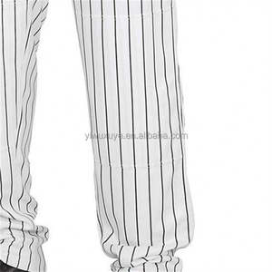 Vêtements de sport, pantalon de baseball à rayures imprimées colorées personnalisées, bas ouvert, 100% polyester respirant, nom de l'équipe - Product Image 5