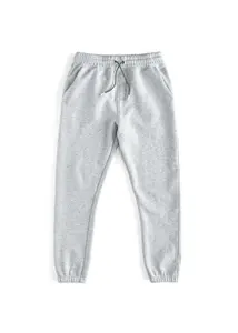 Pantalones de chándal de entrenamiento lisos, joggers de tela gruesa, pantalones acampanados holgados personalizados, pantalones casuales de alta calidad para hombre - Product Image 4