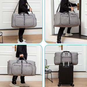 Bolsa Deportiva de Gimnasio Portátil de Gran Capacidad, Hecha a Medida, de Nailon y Poliéster, con Correa Ajustable, Calidad Premium - Product Image 4