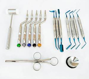 Professional Dental Sinus Lift Implant Surgery Kit Osteotomes Bone Graft Instruments with Mallet By <b>Blush</b> Surgical - Product Image 1