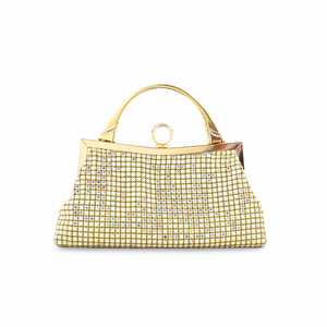 Bolso de noche dorado AB P24309 para bolso de mano nupcial - Product Image 3