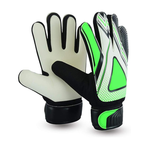 Football Goalkeeper Gloves Full Finger Latex Material Powerful Catch Non-Slip Breathable Adjustable Hook Loop Wrist <b>Strap</b> Unisex - Product Image 1