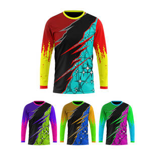 T-shirt de sport léger à manches longues pour sublimation, design Performance Sportswear, pour le football et le tir, pour adultes et enfants - Product Image 2