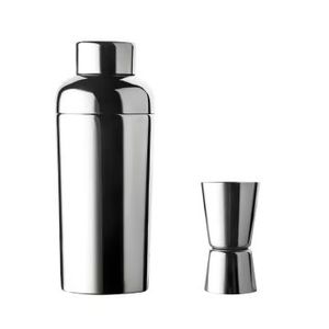 Coctelera Profesional de Metal para Bar con Cuerpo de Acero Inoxidable Resistente, Perfecta para Mezclar y Enfriar Cócteles - Product Image 3