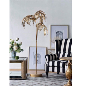 Gold Palm <b>Tree</b> Decorative Chandeliers & Pendant <b>Lights</b> Modern Home Accent Pieces - Product Image 1
