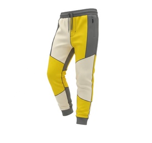 Pantalon de survêtement personnalisé pour homme avec cordon de serrage, taille élastique, décontracté, pour l'entraînement, avec poches, en coton respirant, pour adulte - Product Image 1