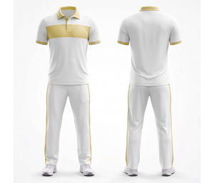 Lightweight <b>Cricket</b> Uniform for Clubs, Schools & Leagues | Men Women Youth <b>Cricket</b> Wears Polo Shirt and Trouser Full Team - Product Image 6