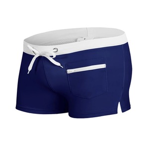 Shorts de Punto Negros para Mujer CROWN GATE, Cintura Blanca con Cordón, Bolsillo con Cremallera, Casuales de Verano, Transpirables, Poliéster/Algodón - Product Image 4