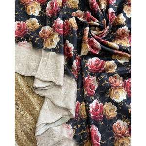 Sari bordado de diseñador para fiestas Vestidos de carrera elegantes con peldaños intrincados trabajados - Product Image 4