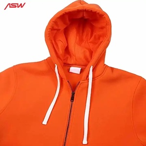 Chaqueta de chándal con capucha y media cremallera para hombre, diseño personalizado, sublimada, impermeable, de algodón profesional de 420g, estilo oversize, de última tendencia. - Product Image 3