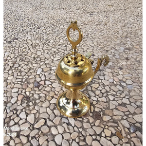 Quemador de Incienso de Latón de Grado Lujoso, Ecológico, Tradicional, Decorativo, para Meditación y Oración - Product Image 1