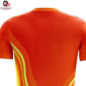 T-shirts personnalisés avec logo, sublimation de qualité supérieure, tissu respirant à séchage rapide, service OEM, vente en gros directe d'usine - Product Image 6