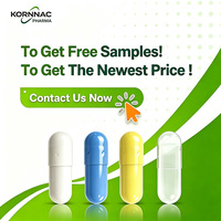Capsules de gélatine pharmaceutique blanches et oranges, coques de capsules vides, services OEM/ODM sur mesure, certifiées GMP/HALAL/ISO